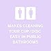 Pixie Feminine Wipes - Flushable, Biodegradable, & Ph Balanced - Best Individually Wrapped Packet Wipes for On The Go & Public Bathrooms - Wash, & Cleaner For Your Menstrual Cups & Discs (20 Count)
