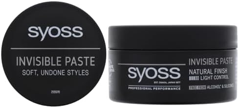 Syoss Invisible Hair Styling Paste Medium Control Light Shine 100ml