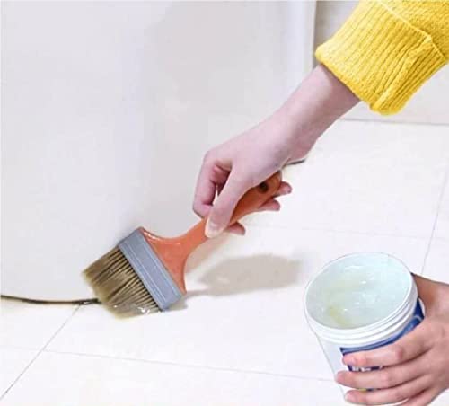 Image of Crack Seal Glue 300gm with Brush Transparent Waterproof Resin Epoxy for Roof Leakage Crack Seal Agent Roof Water Leakage Solution Water Proof Glue for Waterproofing.