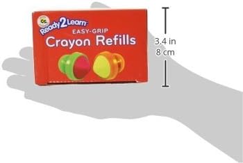 Miniatura 3 de READY 2 LEARN Easy Grip - Recambios de crayones  6 colores  Edades de 18 meses  Crayones no tóxicos para niños pequeños  Las asas se venden por