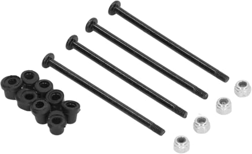 RC Screw Kit, Steel Screws and Nuts Plastic Bushing RC Hardware Screw Kit for...