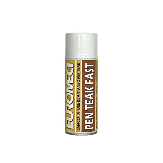 EUROMECI Pen Teak Fast, smacchiatore istantaneo Spray, 400 ml