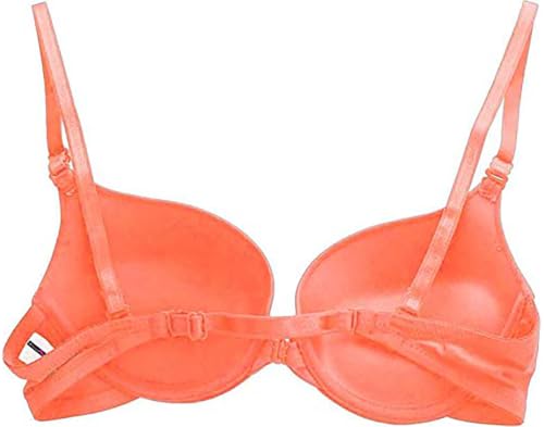 Image of Brachy Front Closure Push-Up Bra for Women, Padded Wired Seamless T-Shirt Bra, Multiway Strap Bra Invisible Fit