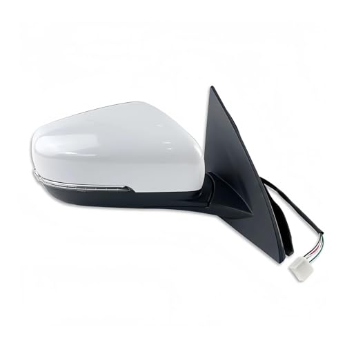 Rétroviseur latéral droit blanc 2 broches pour Chery Jetour X70 2018