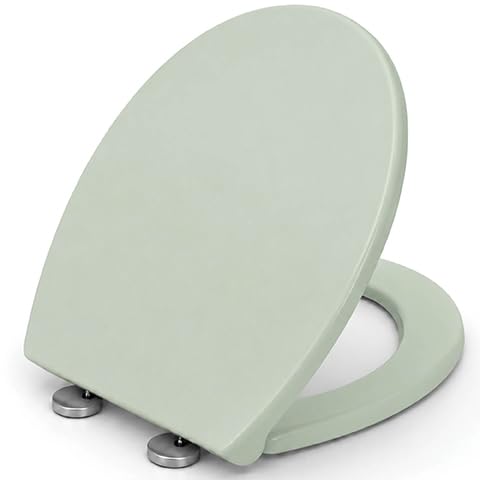 Futura Soft Close Oval Toilet Seat, Quick Release, Sage