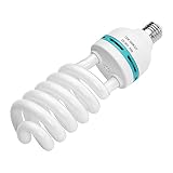 Andoer 4 x lampa fotograficzna 135 W, 220 V, 5500 K, CRI90, światło dzienne, lampa spiralna, energooszczędna żarówka E27, do studia fotograficznego, oświetlenie studyjne, oświetlenie wideo