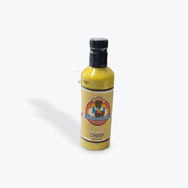 Uncle Keith's Gourmet Foods Condiment Trio Box, Habanero Ranch, Ketchup and Mustard 12 Ounces
