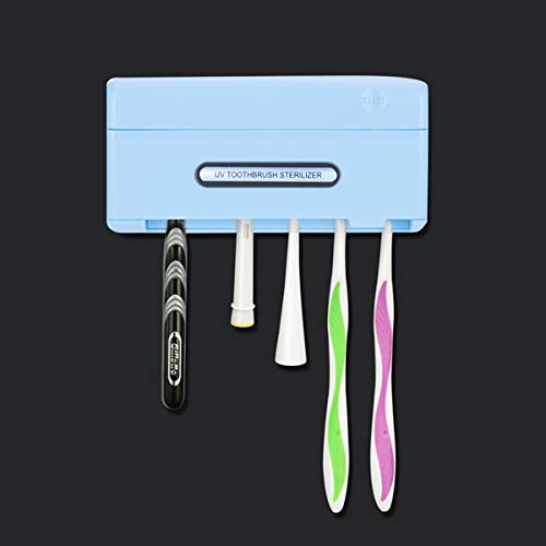 Intelligenter UV-Zahnbürsten-Sterilisatorhalter, Wandregal-Set Für Zahnbürsten-Organizer An Der Wand, Zahnpasta-Quetscher, Automatischer