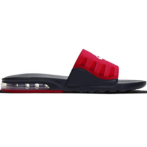 Nike Men's Air Max Camden Slide Black/University Red/Team Red/White BQ4626-002 (Size: 9)