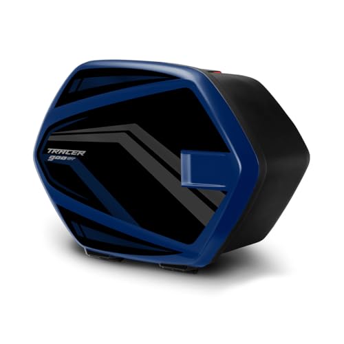 Az Graphishop - Adhesivos para maleta compatible con Yamaha Tracer 900 GT 2018-2020 Touring VT-900GT(NWS) (Phantom Blue)