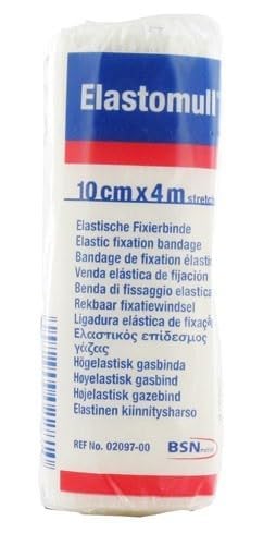 Elastic Bandage Roll for Fixation (pack of 10) (10 cm X 4 m)-image-46