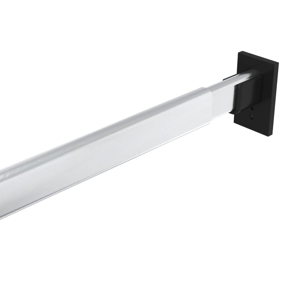 Barras telescópicas para ropa, 2 unidades, de aluminio, 58 – 100 cm, extensibles, estables, ahorran espacio, para armario, baño, pasillo, como perchero organizador