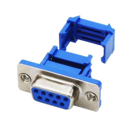 Conector DB9 hembra tipo engarce elimina fallos de conexión en puertos serie D-SUB RS232 4