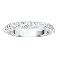 Algopix Similar Product 13 - Aurosi Jewels 14K White Gold Wedding