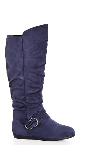 Women's WIDE FIT Sasha Tall Boot, Navy