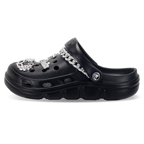 Image of PIMIO Garden Clogs for Women and Men,Slip On Work Shoes with Arch Support,Womens Mens Quick-Dry Water Shoes Casual Sandals,Comfortable Slippers