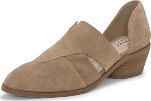 Mules Lucky Brand Minnsy chaussures plates cuir femme confort