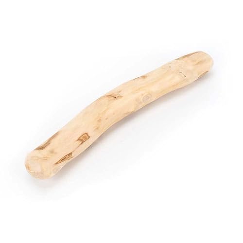 SUPRAVIT Hueso de masticación natural de madera de café para perros M,Más de un palo de madera,emocionante…