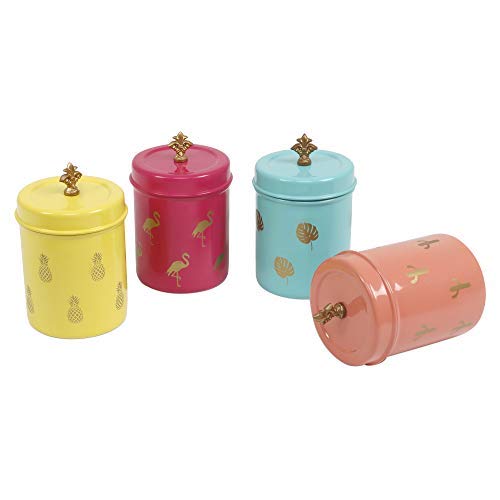 ElanStorage Canister (Tropical Multicolor 4) - Metal