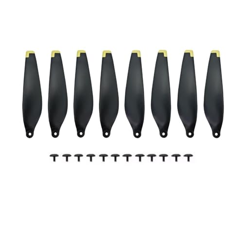 Pales 6030F silencieuses pour filmer en voyage avec le drone 3 Pro Black Gold