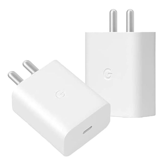 Image of 30W Original Type C Fast Charging Power Adapter for G00GLE 9 Pro XL /9 Pro /8 Pro /8 /8a,7 Pro /7 /7A, Pixel 6 Pro /6, Tablet /Chrome Books & Other USB C Devices (DEC163)