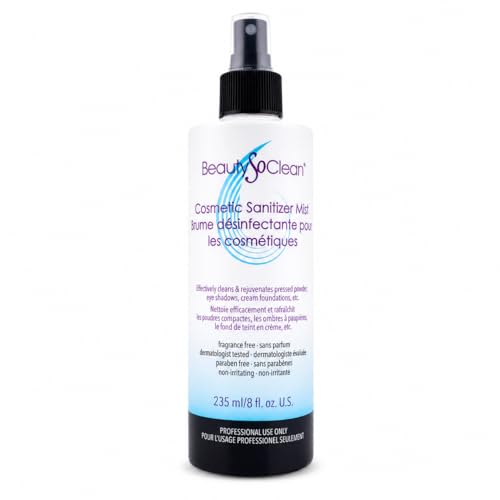 Cosmetic Sanitizer Mist for Makeup (8 oz)