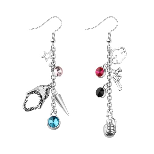 OKEYCH Game Anime Inspired Gift J Fan Earrings Gamer Fandom Jewelry Cosplay Merch - Main Image