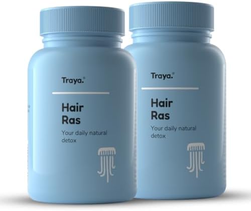 Traya Hair Ras Tablets for Women & Men, Ayurvedic Hair Herbs for Hair Fall Control and Growth, Contains Ashwagandha, Bhringraj, Shatavari (240 Tablets) Pack of 2