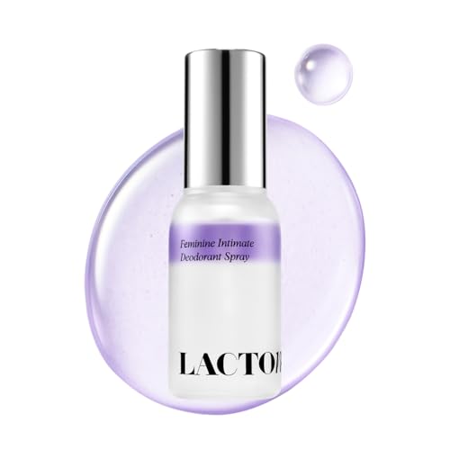 LACTOMEDI Feminine Intimate Deodorant Spray | pH Balancing Spray | Artificial Fragrance-Free | Clinically Formulated for Odor Neutralization | Gentle, and Convenient | 1.01 fl oz (Sweet Berry)