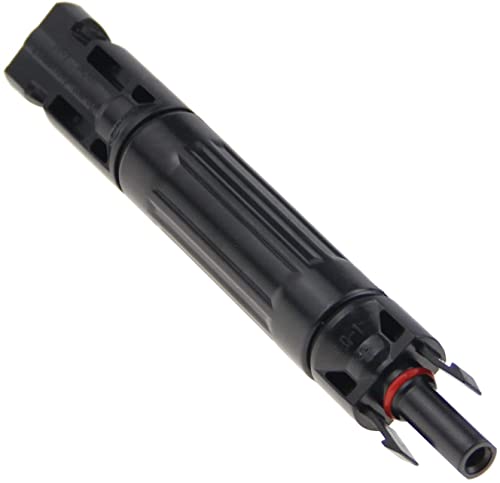 ZOOKOTO 2PCS Solar Panel PV Connector with Built in 20A Fuse Waterproof Solar Panel Cable Connector - Thumbnail 2