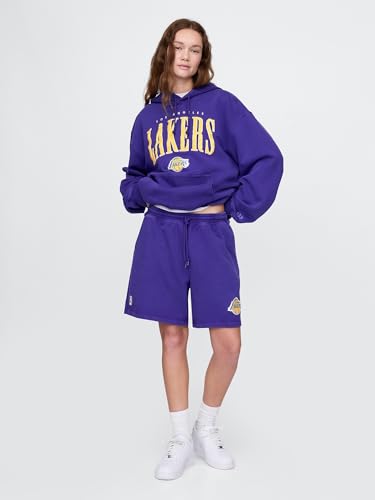 Image of GAP Men's X Nba Graphic Logo Hoodie Sweatshirt