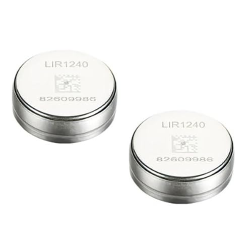 Image of TIANQIU New 2 x Rechargeable LIR1240 LIR 1240 3.6V Button Cell Battery
