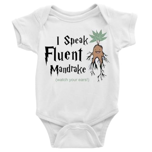 GKrepps I Speak Fluent Mandrake Watch Your Ears! Baby Clothes Newborn Organic Bodysuits Romper - Main Image