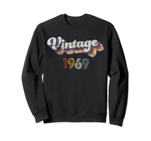 Retro vintage best of 1969 t awesome since birthday gifts Sudadera