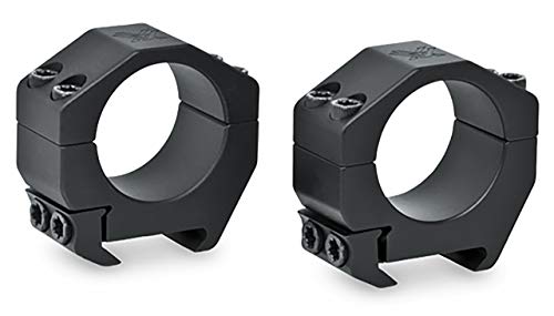 Vortex Optics Precision Matched Rings 1-Inch - Height 0.76 inches - Weaver Mount,black