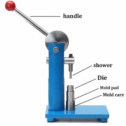 Macchina della stampa della compressa della leva-tipo per la compressa efficiente del laboratorio di acido benzoico, campioni di carbone e polvere della medicina occidentale