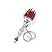 Pertronix D7130811 Flame-Thrower Non Vacuum Red Male Cap Billet Electronic Distributor with Ignitor III Technology for Ford Small Block