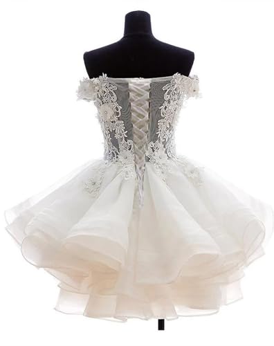 Women's Short Prom Party Dress Off Shoulder Homecoming Dresses for Juniors Ball Gown2
