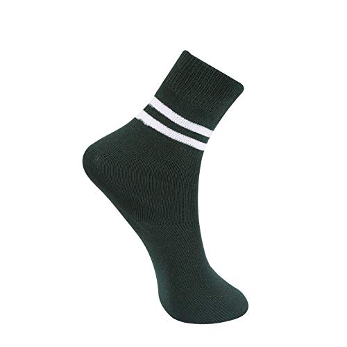 Buy BODYSENSE Uniform Socks for Boys & Girls (Pack of 5 Pair) Green