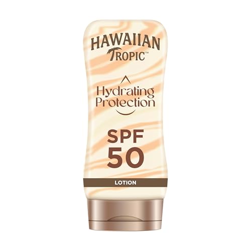 Hawaiian Tropic Hydrating Protection Sunscreen Lotion - SPF 50-180ml