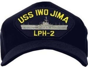 MilitaryBest USS Iwo Jima LPH-2 Ship Cap