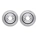Dynamic Friction Company Rear Brake Rotors 6002-27030