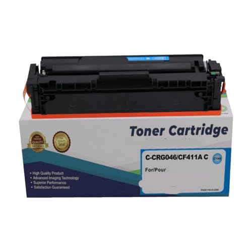 Toner CF410X cyan pour l'impression de rapports d'activité sur M477fdw
