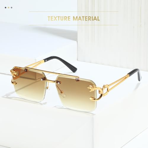 Lunettes de soleil sans monture métal légères contre l'éblouissement - 2