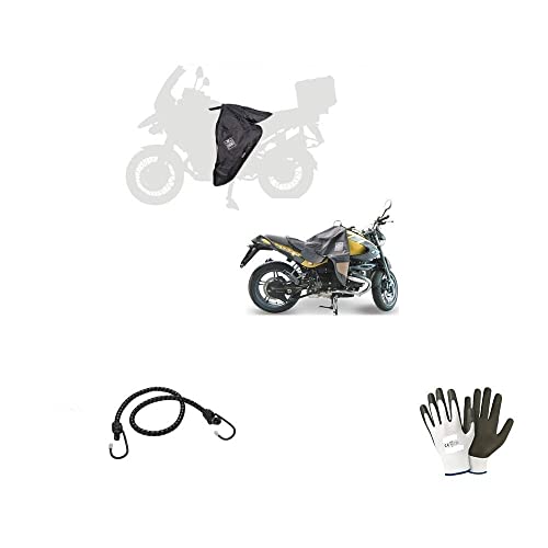 DESCRIZIONE TECNICA Il coprigambe originale dotato del SISTEMA GONFIABILE ANTISVENTOLIO BREVETTATO S.G.A.S con una nuova valvola: le camere gonfiabili sui bordi d'uscita laterali evitano lo sventolio alle alte velocità. DPI (Dispositivo di Protezione Individuale) di 1° categoria, seconda la normativa CE EN 343:2008. – costruzione a tre strati a garanzia di tenuta stagna e protezione termica: – esterno in nylon pesante a tenuta stagna con cuciture nastrate – membrana interna 100% impermeab