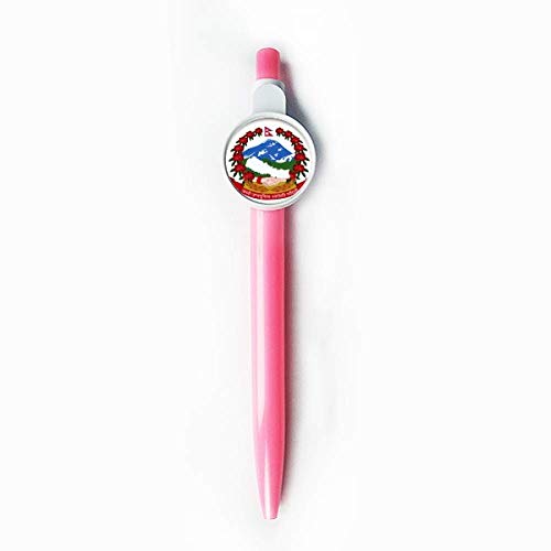 Stylo rétractable emblème Népal bleu DIYthinker anti tache encre écriture fluide