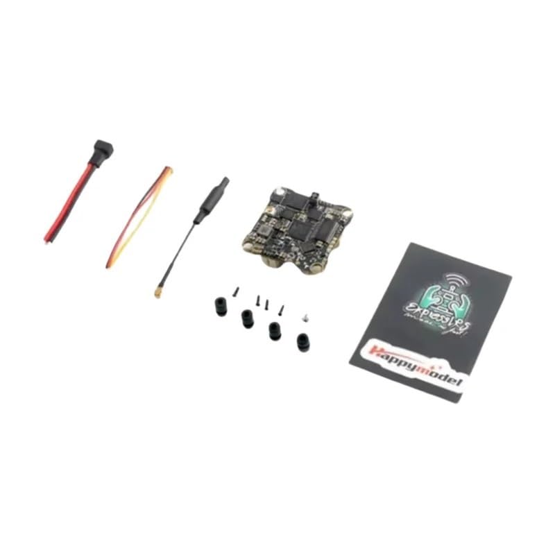 per HappyModel X12 per AIO 5in1 Flight Controller con ESC 12A per OPENVTX 400mW, 1-2S ELRS per FPV per Corse per Drone Crux3, Crux35(PNP)