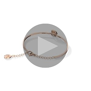 Swarovski Una バングル Amazon.com: Swarovski Una Bangle Bracelet with Clear