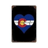 Photo Gallery love colorado heartbeat cartelli in ferro vintage da appendere alla parete poster in metallo decorazione per casa bar caffè club 30 x 20 cm Photo Gallery love colorado heartbeat cartelli in ferro vintage da appendere alla parete poster in metallo decorazione per casa bar caffè club 30 x 20 cm