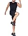 OYGSieg 6 Pack Men's Sports Compression Shirts Sleeveless Workout Tank Top M/02